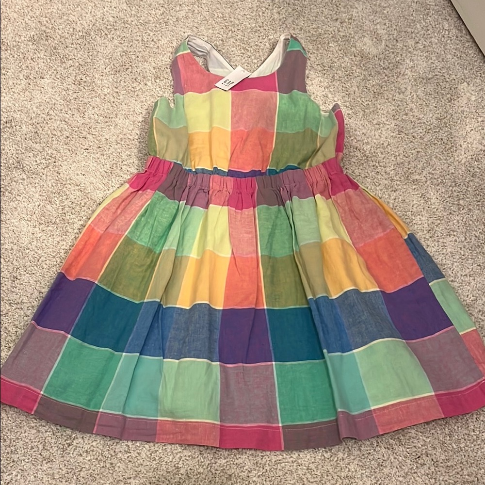 GAP Girls size Medium Colorful Patchwork Dress